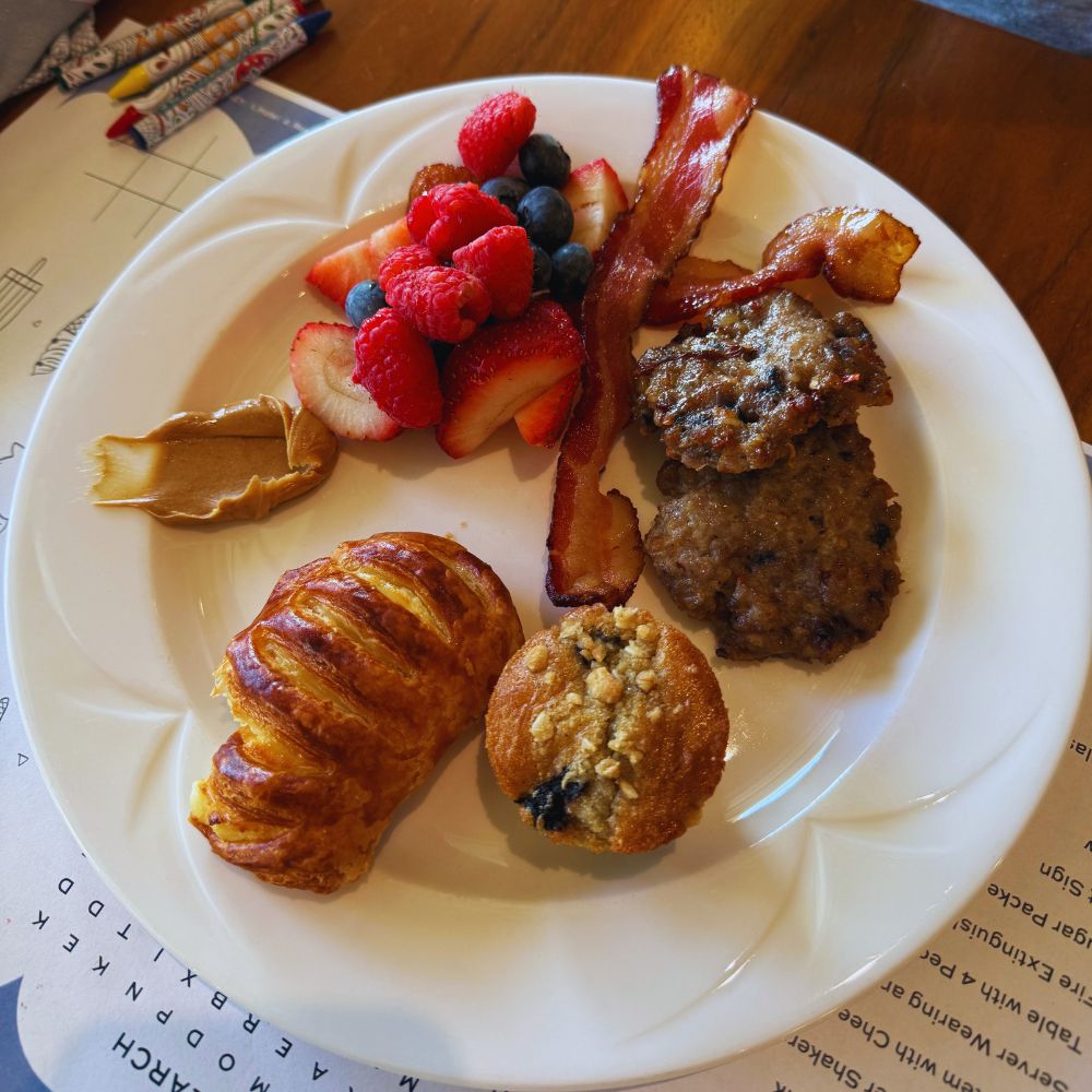 Omni Barton Creek Spice breakfast buffet
