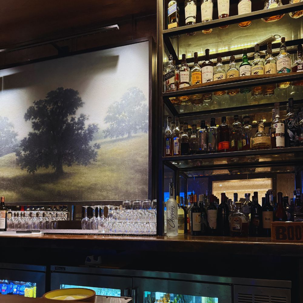 Omni Barton Creek bar dark and moody