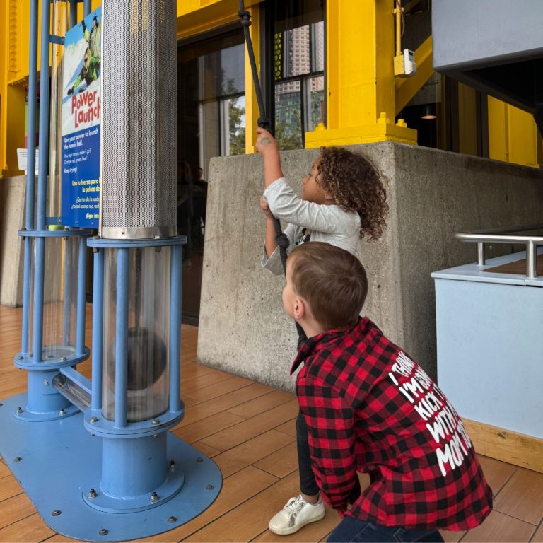 Boston with preschoolers children's museum STEAM learning