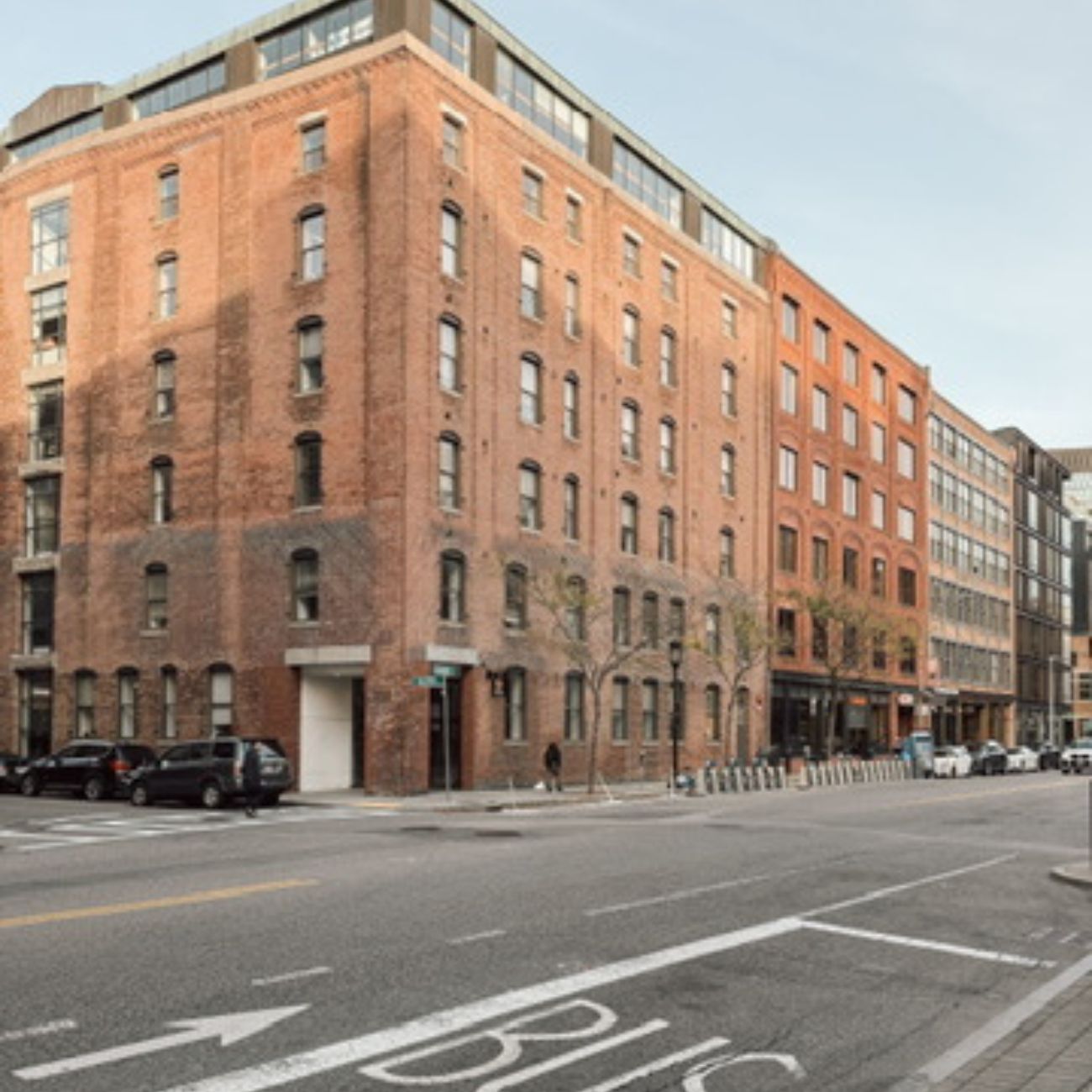 red brick buildings in Boston