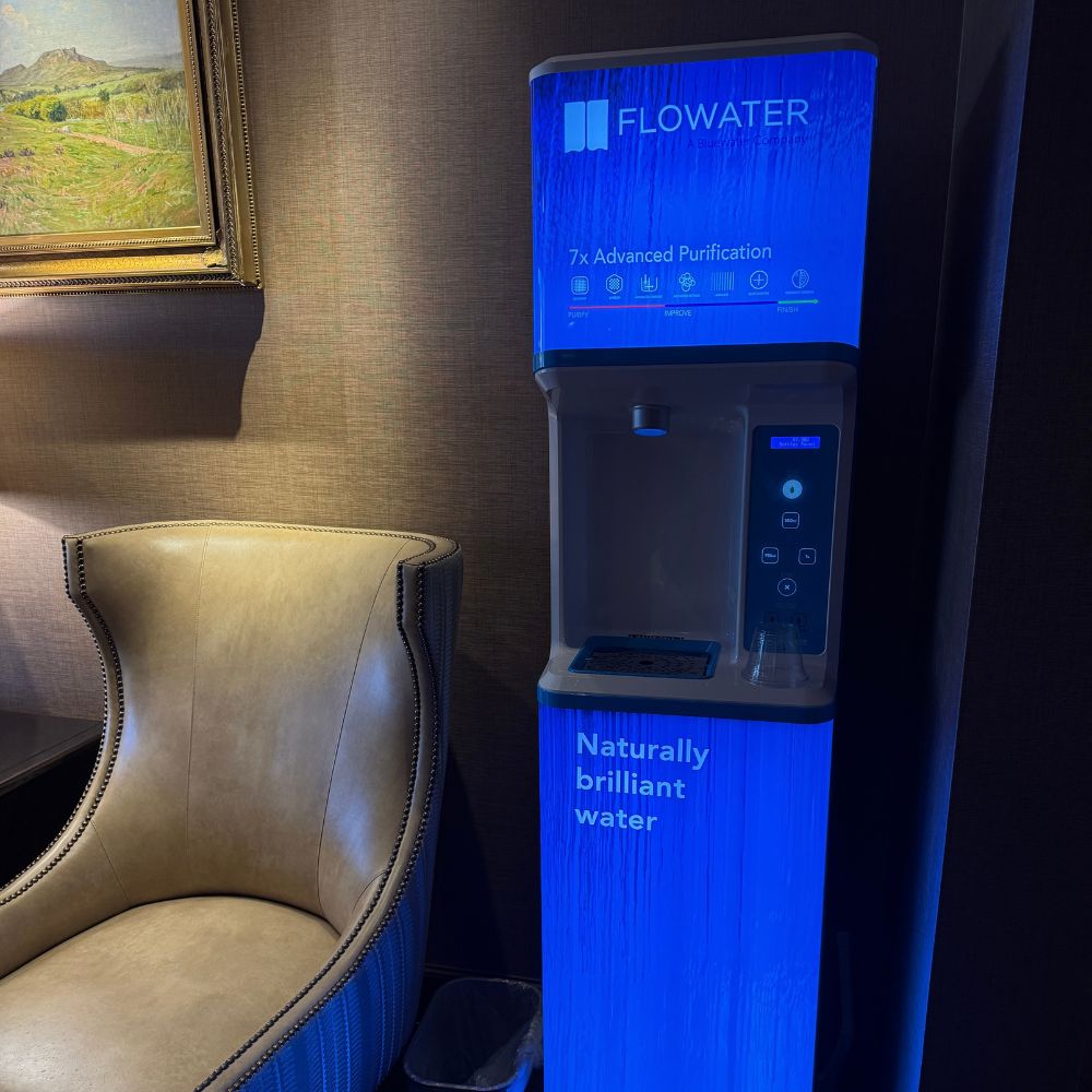 Water dispenser at Garden of the Gods Resort
